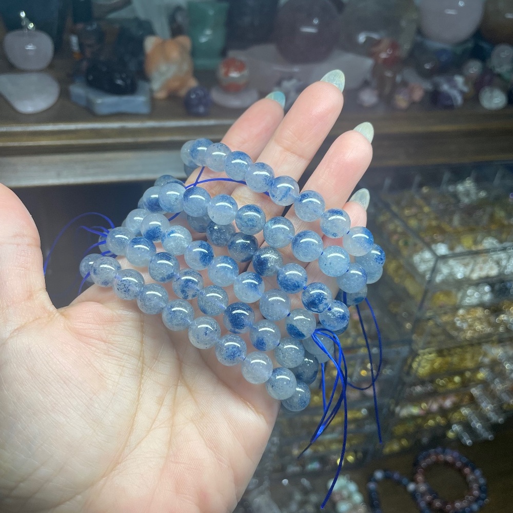 Blue Stawberry quartz bracelets